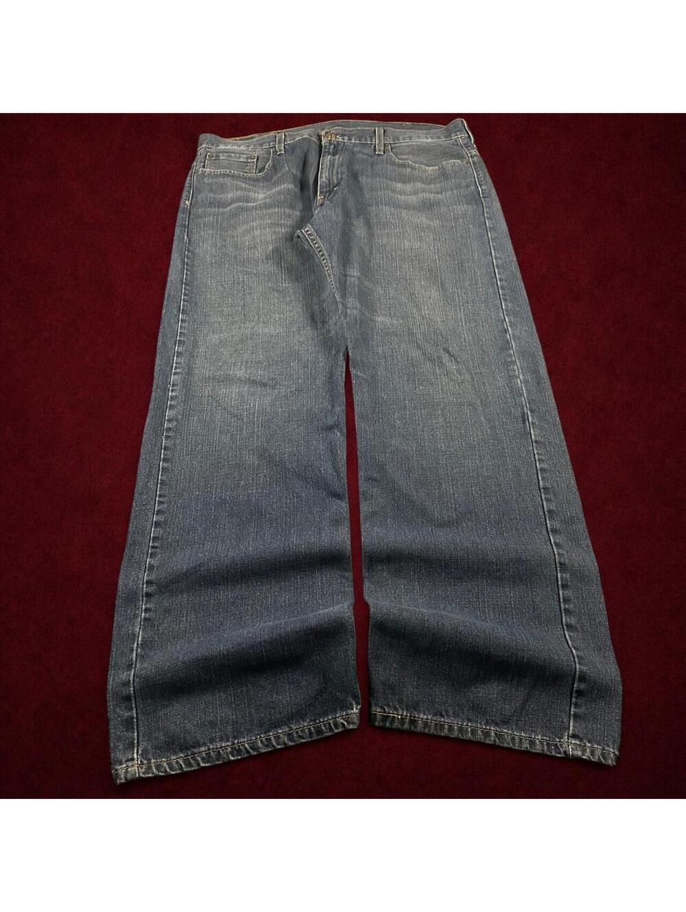 Y2K skater grunge Levi’s 569 loose straight baggy jeans - 39x31.5